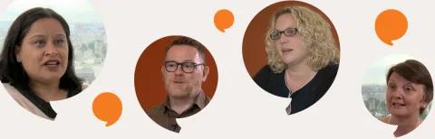 Images of staff members