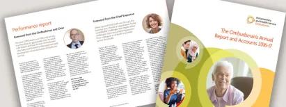 The Ombudsman's Annual Report and Account 2016-17