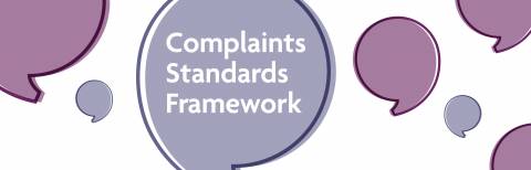 Complaints Stanards Framework Blog Banner