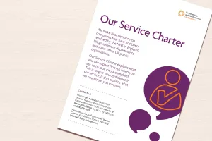 PHSO service charter graphic