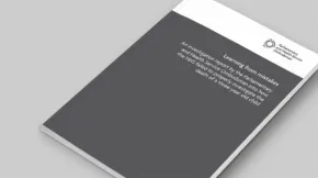 Learning from mistakes report