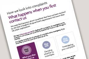 Image from when you first contact us leaflet