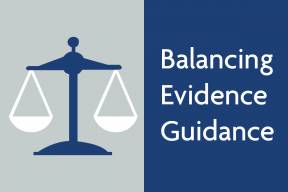 Balancing Evidence Guidance